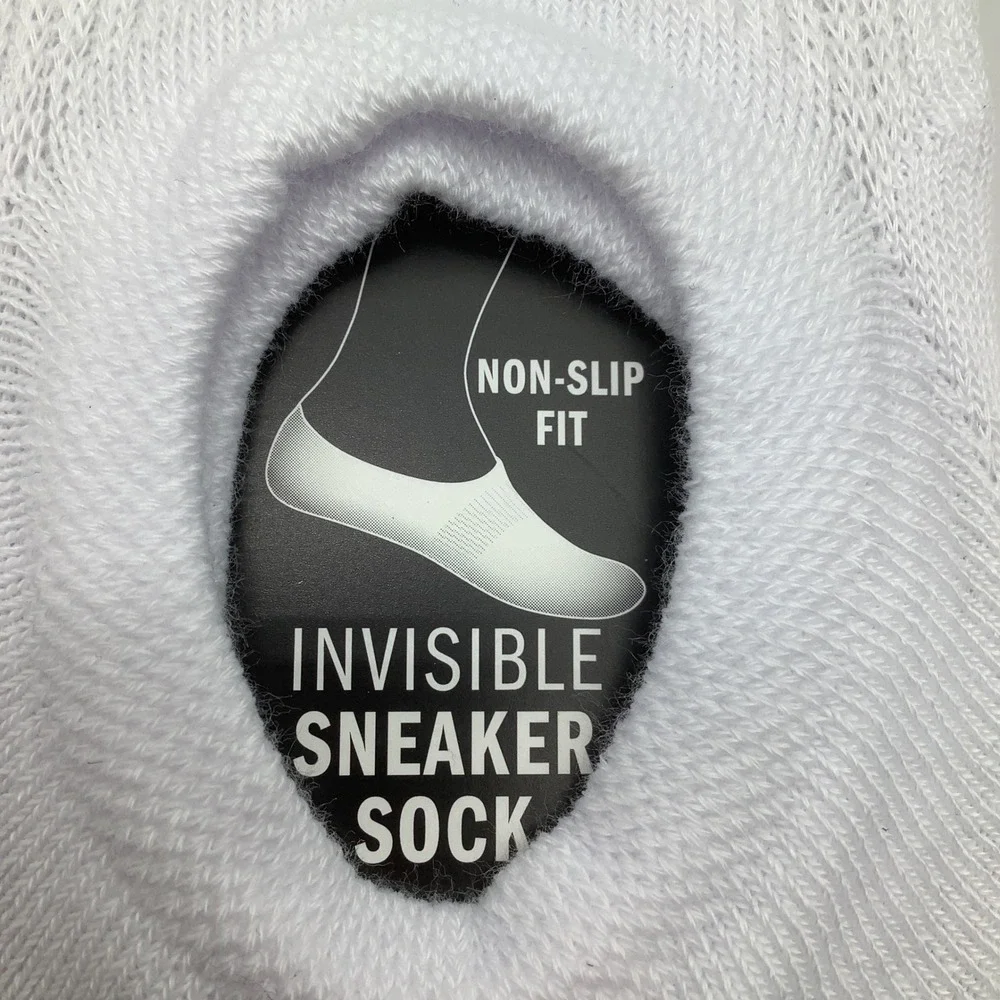 Adidas Superlite 6 Pack Super No Show‎ Socks White Black Grey Size 5-10 NEW